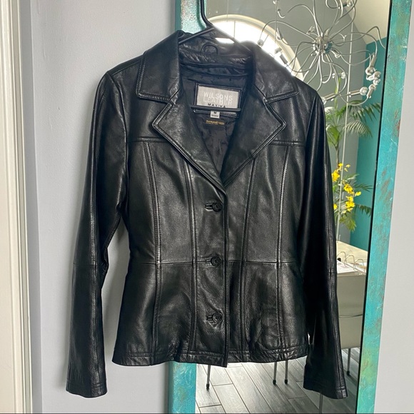 WILSON’S LEATHER JACKET - Picture 2 of 4